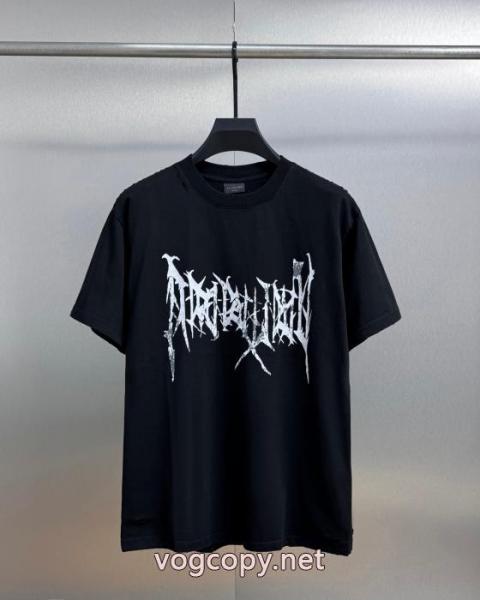 上品な質感 限定 2026年大人気 速達EMS便ブランド コピー 通販BALENCIAGA半袖Tシャツ 1