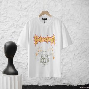 ブランド コピー 通販人気アイテム 話題となった 人気定番大人気半袖TシャツBALENCIAGA