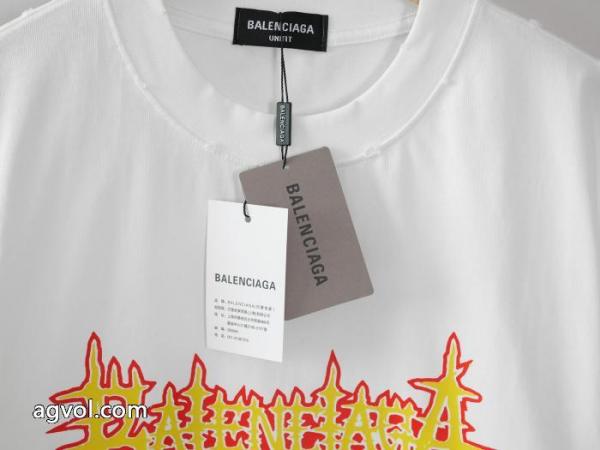 人気話題 存在感のある 特に話題なの上品即完売偽 ブランドbalenciaga半袖Tシャツ 5 