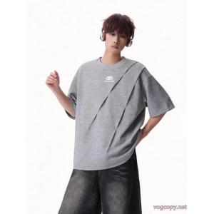 バレンシアガ半袖Tシャツブランド 偽物 通販存在感大 今季爆発的な人気 魅力の