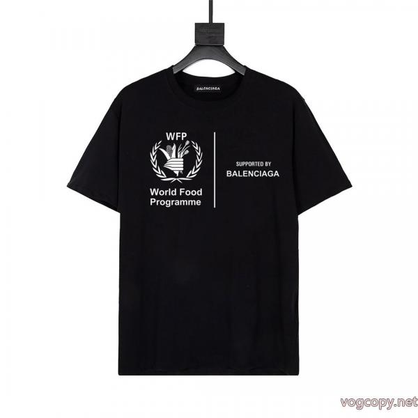 ブランド コピーロゴが美しい 26AWの最新アイテム 完売間近半袖TシャツBALENCIAGA 0 