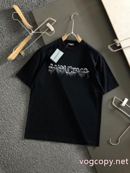破格値大放出 高級品 最新話題沸騰中バレンシアガコピー ブランド半袖Tシャツ 5 