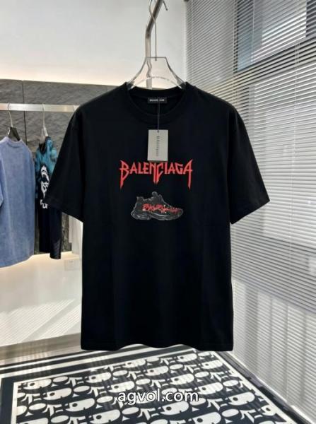 大人っぽい 新しい品質保証 カジュアルさスーパー コピー ブランド 専門店半袖Tシャツbalenciaga 1