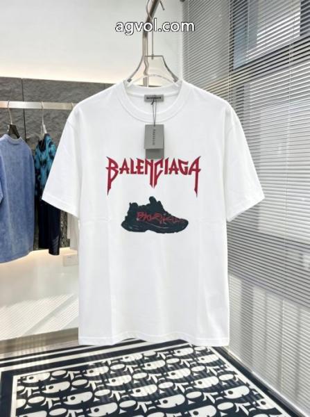大人っぽい 新しい品質保証 カジュアルさスーパー コピー ブランド 専門店半袖Tシャツbalenciaga 2