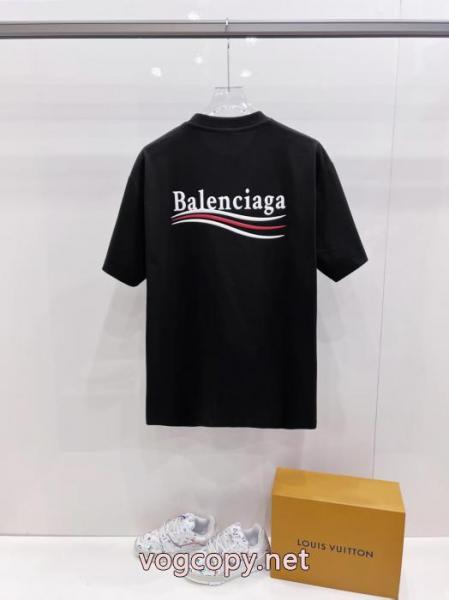 最安価格新品 存在感絶大スタイル 独特な半袖TシャツBALENCIAGAコピー 商品 ブランド 4