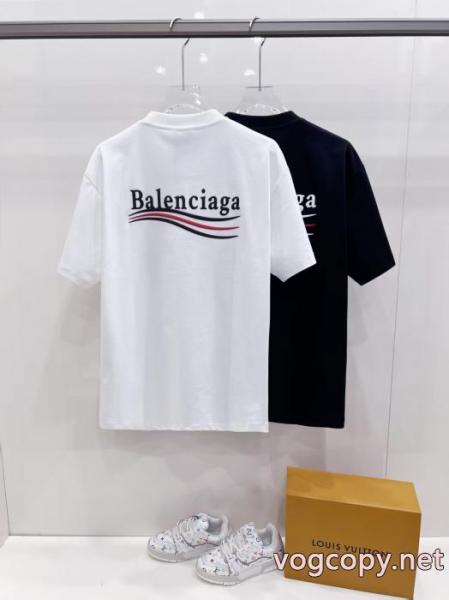 最安価格新品 存在感絶大スタイル 独特な半袖TシャツBALENCIAGAコピー 商品 ブランド 5