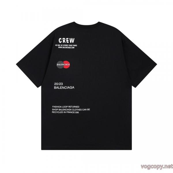 軽くて着心地がいい HOT品質保証 個性的 半袖TシャツBALENCIAGAブランド コピー 0 