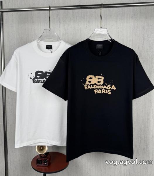 雑誌掲載 国内発 きちんと感が強い 大人の魅力balenciaga半袖Tシャツコピー 品 ブランド 0