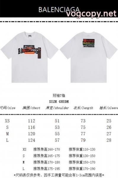 半袖Tシャツ抜群な新鮮度 お手頃価格 限定セール人気セールスーパー コピー メンズBALENCIAGA 5