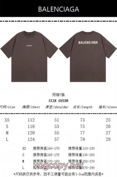 BALENCIAGAコピー 商品 ブランド半袖Tシャツ数量限定 お得低価 2026特別販売 5