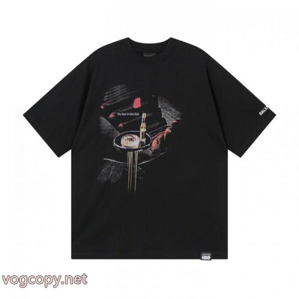 魅力ファッション 新品登場 完売再入荷 BALENCIAGA半袖Tシャツブランド コピー 安心 3