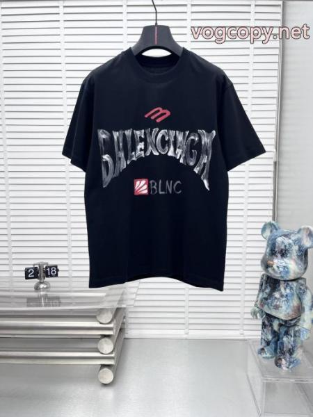 偽物 ブランド ショップBALENCIAGA高級感漂う 今GETしたい 雰囲気が違う半袖Tシャツ 3