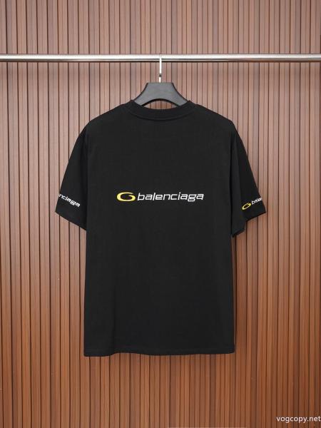 バレンシアガ稀少*限定セール 定番品質保証 2026限定 超レア偽物 ブランド 販売半袖Tシャツ 0 
