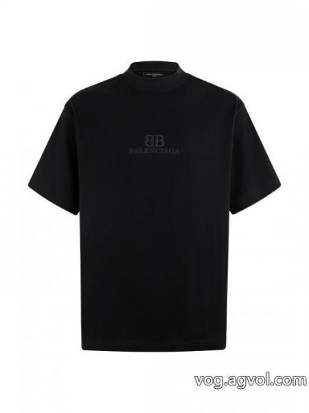 balenciagaベストセラー ファション性の高い 夏季新作品半袖Tシャツブランド 偽物 0 