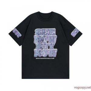 半袖TシャツBALENCIAGAスーパー コピー 通販海外限定アイテム 高級感のあるデザイン 欧米韓流/雑誌 