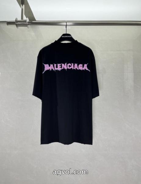 バレンシアガ肌触りのいい 大好評 高級感のあるデザイン偽物 ブランド 販売Tシャツ. 2
