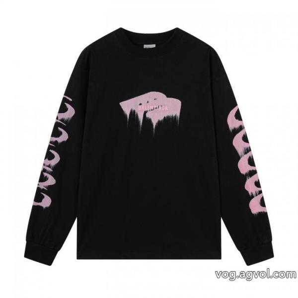 ブランド コピー 着払いトレンド感満載 限定生産品 お勧めbalenciaga長袖Tシャツ 0 