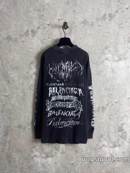 ブランド コピー ショップbalenciaga長袖Tシャツ26ＳＳ美品 セール中 高級感溢れるデザイン 0 