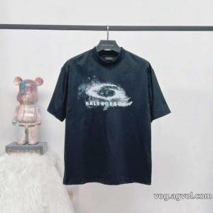 カラーリング素敵な 限定価格 洗練された印象半袖Tシャツbalenciagaスーパー コピー ブランド 専門