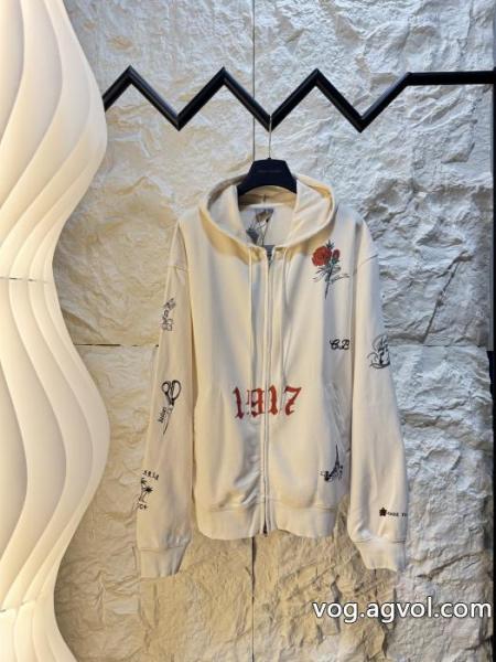 BALENCIAGA 26 SS TATTOOタトゥー柄パーカーパーカー 0 