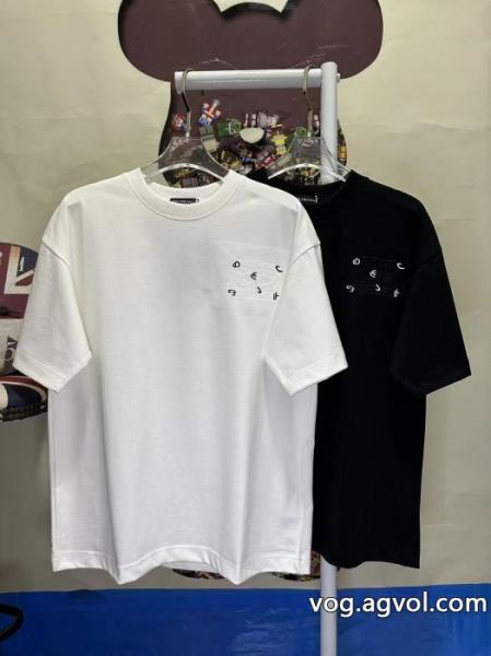 BALENCIAGAパリシック家刺繍入り半袖クルーネックTシャツ 0 
