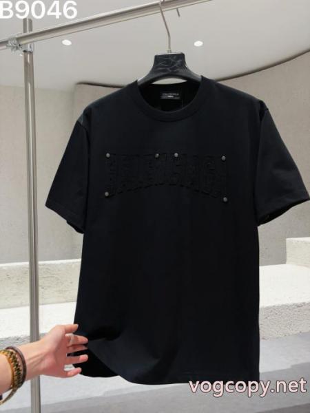 balenciagaチューリッヒ家2026 ss高品質新作刺繍工芸ロゴアルファベット半袖Tシャツ 5 