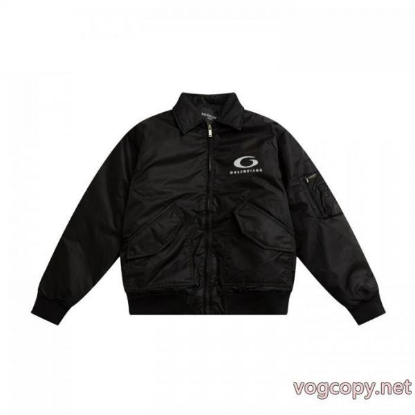 BALENCIAGAチューリッヒ家26 fw秋冬新作ボンバーコットンジャケット 5 