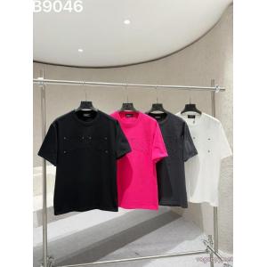 balenciagaチューリッヒ家2026 ss高品質新作刺繍工芸ロゴアルファベット半袖Tシャツ