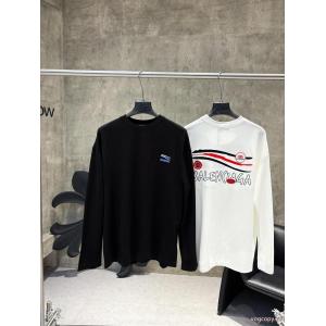 balenciagaチューリッヒ家26 ss新作長袖パーカーTシャツ