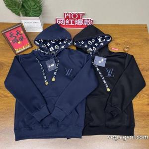 Louis Vuitton/LVルイヴィトンの新定番ジャカードカジュアルハットパーカーは男女同型で制御可能